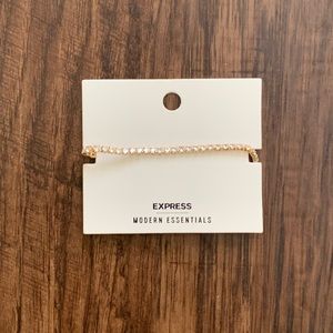 Express crystal stone bracelet size 7.5”